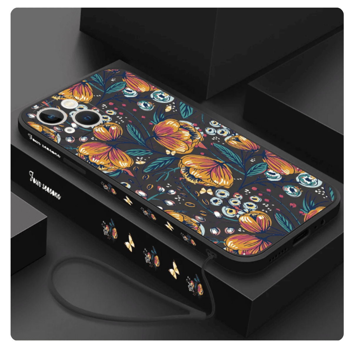 Case Art Flowers