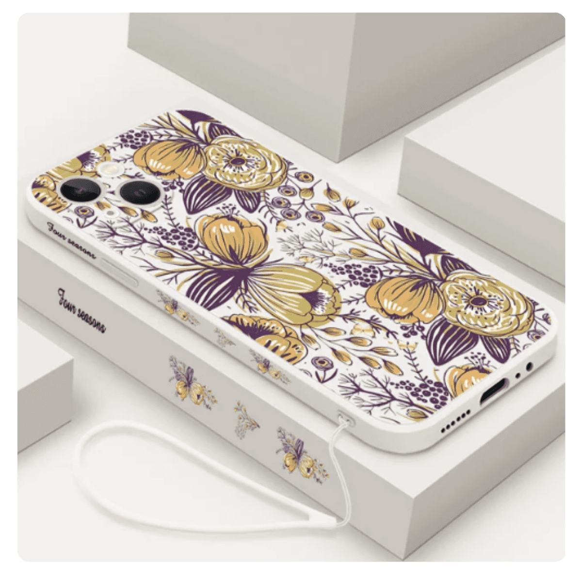 Case Art Flowers