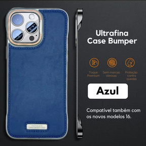 Case Bumper - Couro Ultrafina