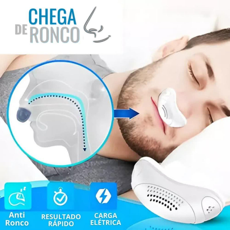 Anti Ronco Elétrico Mini Cpap - Aprovado pelos especialistas da CHEGA DE RONCO. - lojaluarshop