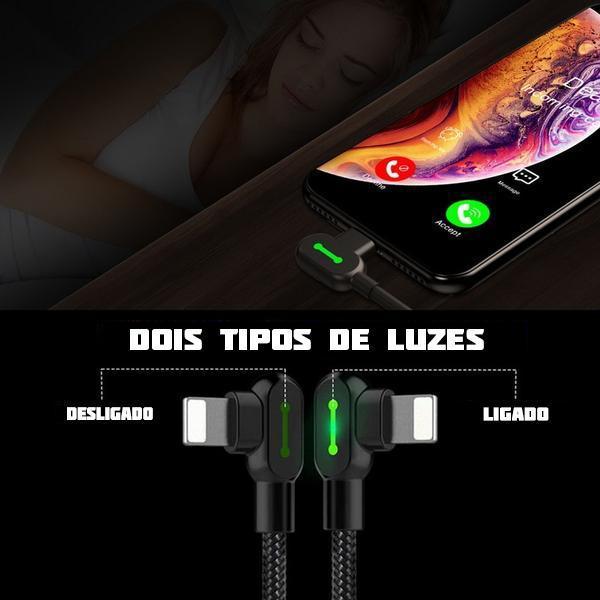 Carregador para iPhone - USB C - Micro-USB | Cabo Titã™ - lojaluarshop