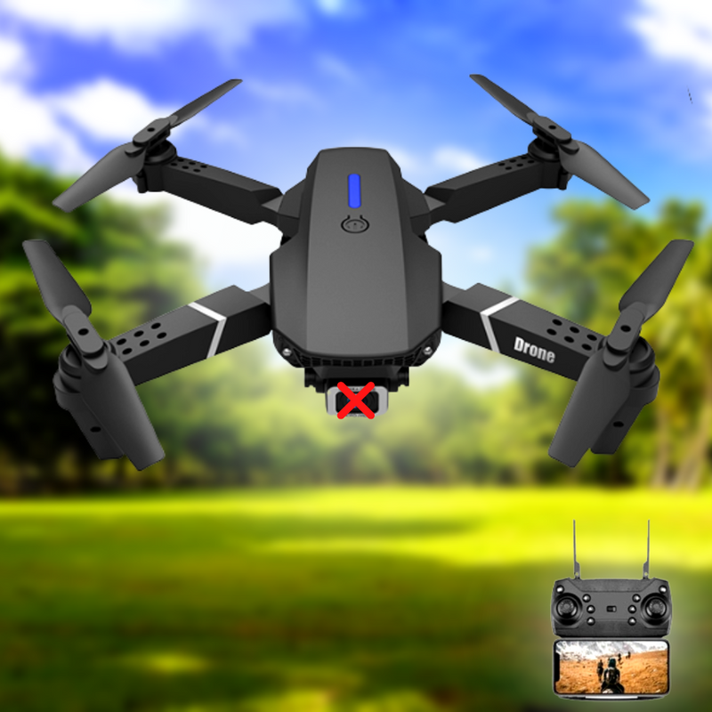 Drone Profissional Wifi com Controle Remoto Adaptável/Zangão - lojaluarshop