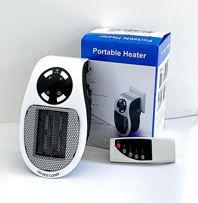 Aquecedor Portátil Inverno para Ambiente Elétrico 500W - lojaluarshop